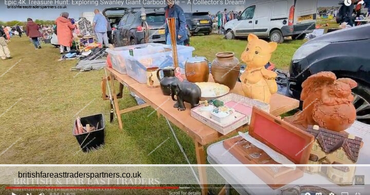 Epic 4K Treasure Hunt: Exploring Swanley Giant Carboot Sale – A Collector’s Dream!