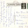 Postcard back - Torre Abbey Sands Torquay Postcard – Europa Cards 1990 Coastal Scene