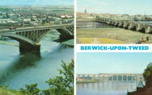 Berwick-upon-Tweed Postcard Royal Border Bridge 1973