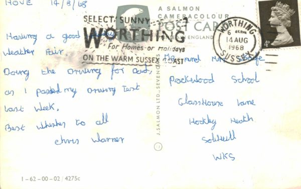 1968 East Sussex Multiview Postcard – Seven Sisters, Rye, Hastings