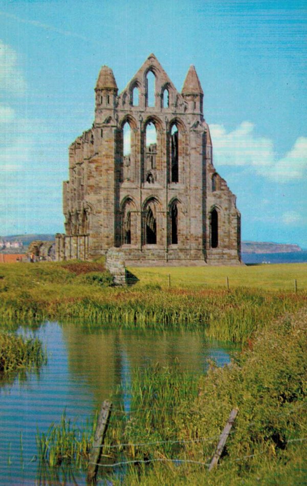 Whitby Abbey Postcard – Dennis Productions Photocolour