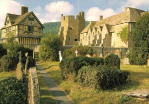 Stokesay Castle Postcard – English Heritage Shropshire View