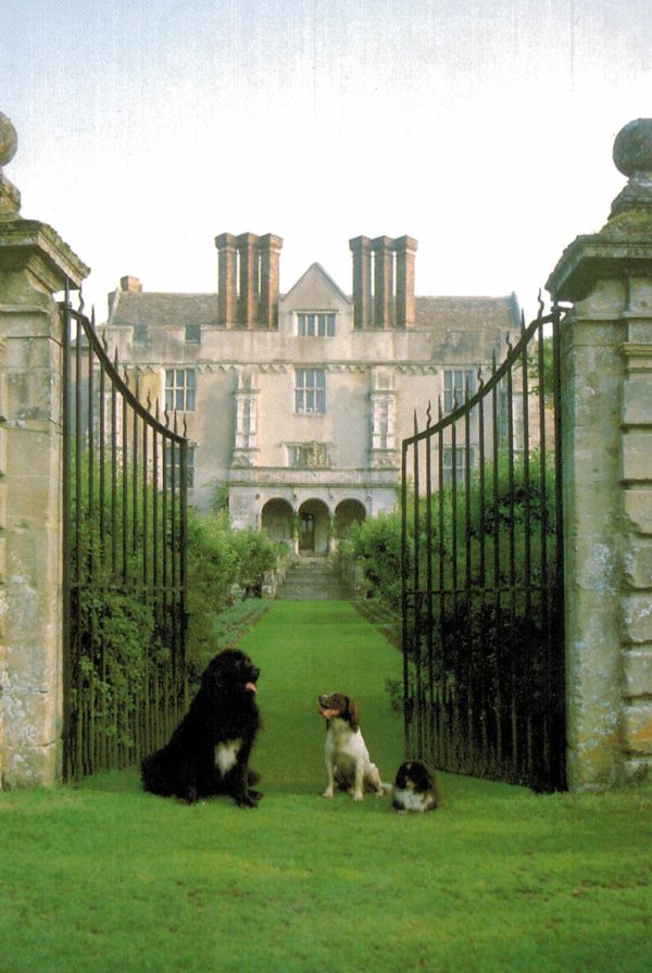 Cranborne Manor House Postcard – Dorset Historic North Front