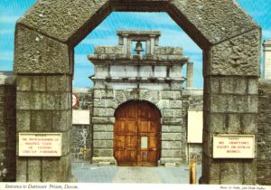 Dartmoor Prison Postcard – Princetown Historic Entrance View