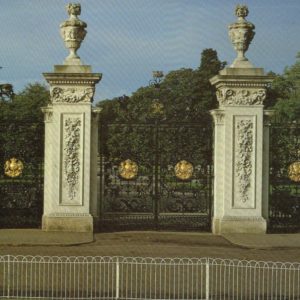 Kew Gardens Postcard – Main Gates, Kew Green by Decimus Burton