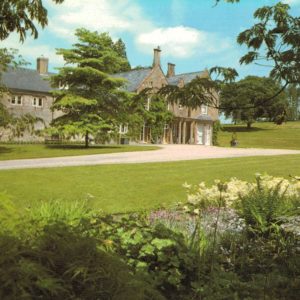 Clapton Court Gardens Somerset Postcard Hoyle Design c1980s