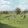 Avebury Stone Circle Postcard Wiltshire Mardon & Hall Ltd