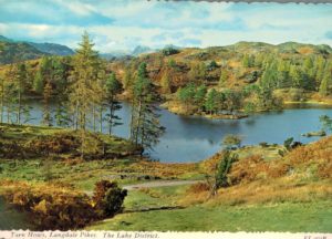 Tarn Hows Lake District Postcard – 1977 Langdale View
