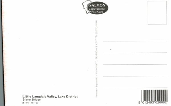 Slater Bridge Little Langdale Postcard – Lake District View