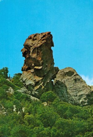 Peña del Indio postcard Menorca Mercadal vintage Spain