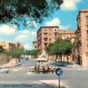 Lion’s Square Floriana Malta postcard Galea Zammit vintage