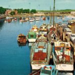Weymouth Inner Harbour postcard 1968 Dorset Constance