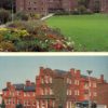 Crewe & Alsager College Postcard – Student Residences & Main Hall