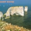 Old Harry Rocks Postcard – Swanage Dorset Coastline (1993 Postmark)