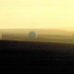 Fylingdales Moor Postcard – RAF Early Warning Spheres, Yorkshire