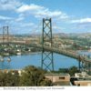 Angus L. Macdonald Bridge Postcard – Halifax Dartmouth Nova Scotia