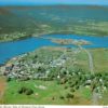 Aerial View Postcard of Annapolis Royal & Fort Anne, Nova Scotia