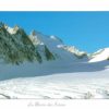 La Barre des Écrins Glacier Postcard by Fortoul
