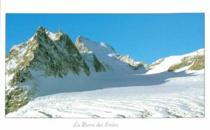 La Barre des Écrins Glacier Postcard by Fortoul
