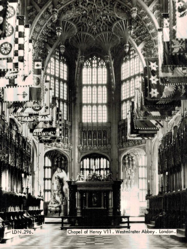 Chapel Of Henry VII, Westminster Abbey Frith RP Postcard