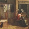 Pieter de Hooch Morning Toilet Rijksmuseum Postcard