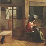 Pieter de Hooch Morning Toilet Rijksmuseum Postcard