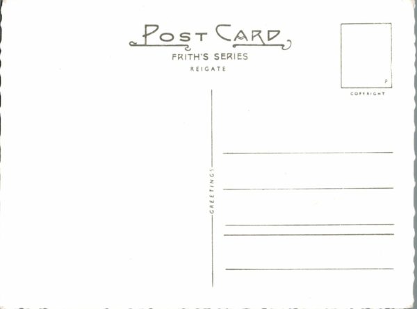 Guildford Cathedral West End Frith Architectural Postcard