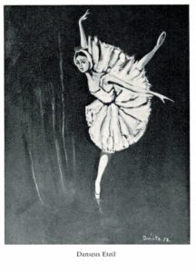Danseuse Etoile Postcard – Donato Forte Ballet Art