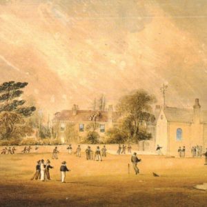 Twyford School Winchester 1846 Boys at Play Postcard