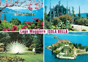 Isola Bella Lago Maggiore Postcard Italy 1992