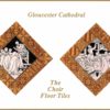 Gloucester Cathedral Choir Floor Tiles Postcard RJL Smith