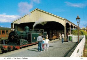 Bo’ness Steam Railway Scotland Vintage Postcard 7582