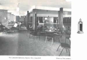 Gunton Hall Lakeside Ballroom Lowestoft Vintage Postcard