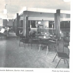 Gunton Hall Lakeside Ballroom Lowestoft Vintage Postcard