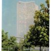 Moscow Comecon Building Postcard 1971 Soviet Architecture