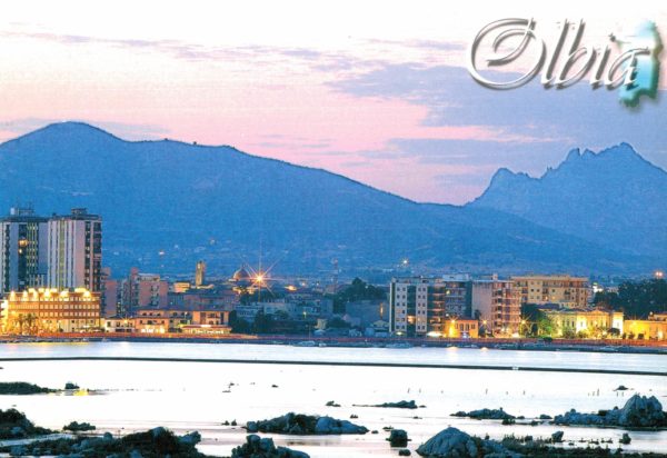 Olbia Postcard – Sardinia Night Panorama, Madau Alghero