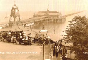 The Pier Southend-on-Sea c.1920 Postcard Repro