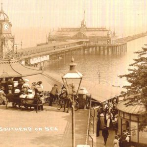 The Pier Southend-on-Sea c.1920 Postcard Repro