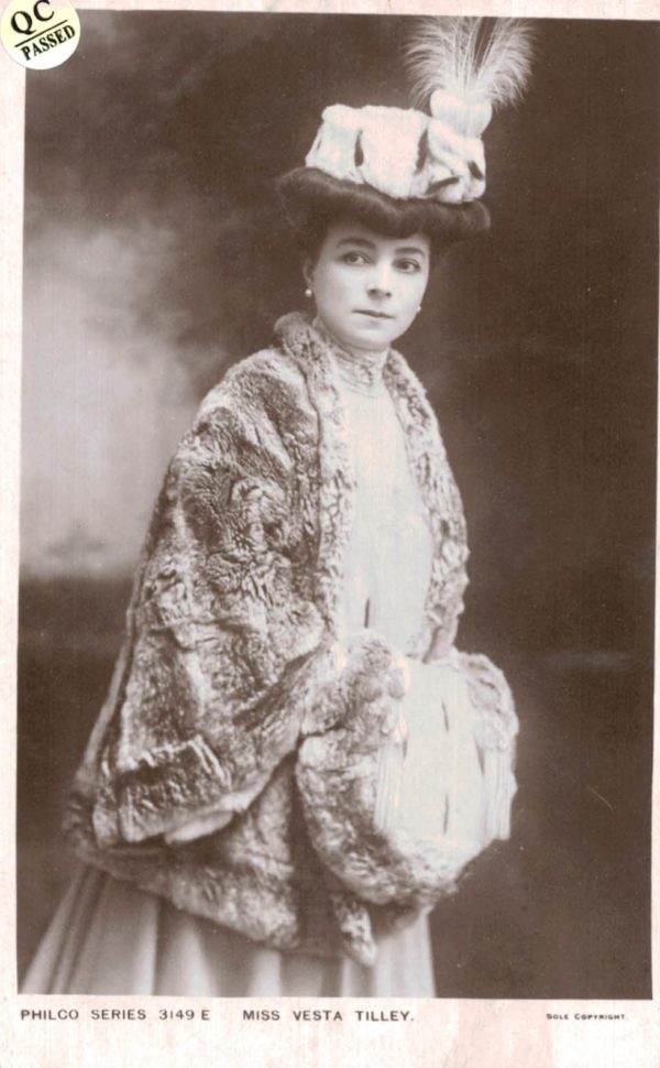 Edwardian Postcard Miss Vesta Tilley Philco 3149E