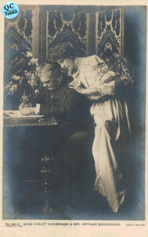 Edwardian Postcard Vanbrugh & Bourchier No.85G Ellis & Walery