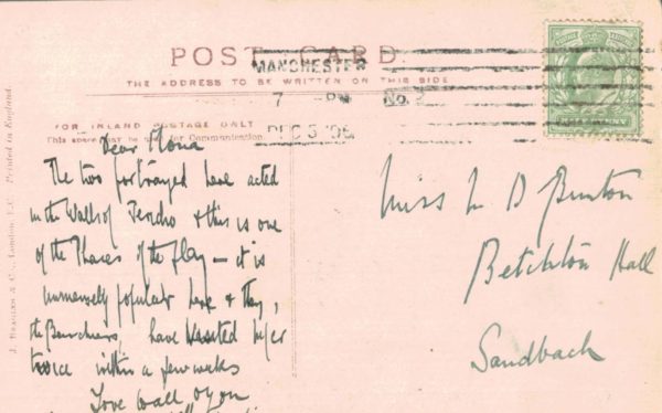 Edwardian Postcard Vanbrugh & Bourchier No.85G Ellis & Walery