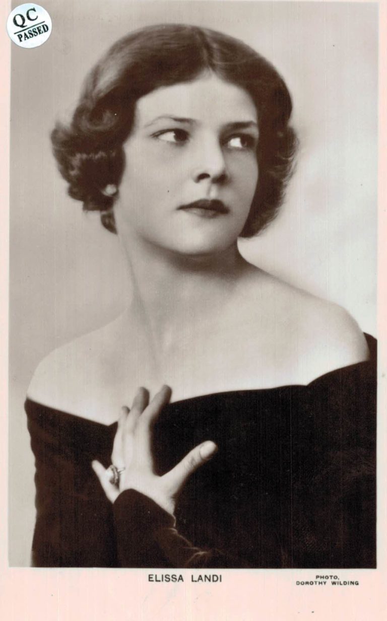 Elissa Landi Postcard No.533 Dorothy Wilding Picturegoer