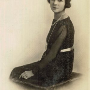 Vesta Tilley Postcard Philco Series Seated Portrait
