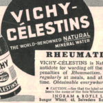 1936 Vichy-Célestins Mineral Water Ad – The Sphere