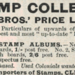 Butler Bros Stamp Collectors Price List Advert 1899 The Sphere 1936