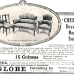 1910 Chesham Drawing Room Suite Advert – Globe Furnishing Co.