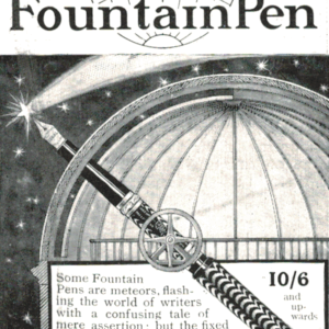 Waterman’s Ideal Fountain Pen Ad – 1910 Hardtmuth London