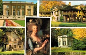 Marie Antoinette Versailles Postcard 1973 Hameau du Trianon