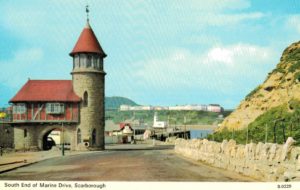 Scarborough Marine Drive Postcard 1973 Dennis Productions