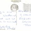 Seahouses Harbour Postcard 1973 Berwick Postmark Colourmaster